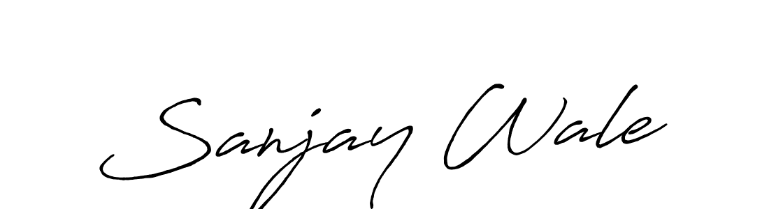 Also You can easily find your signature by using the search form. We will create Sanjay Wale name handwritten signature images for you free of cost using Antro_Vectra_Bolder sign style. Sanjay Wale signature style 7 images and pictures png