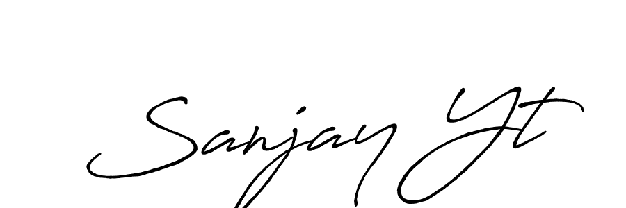 Check out images of Autograph of Sanjay Yt name. Actor Sanjay Yt Signature Style. Antro_Vectra_Bolder is a professional sign style online. Sanjay Yt signature style 7 images and pictures png