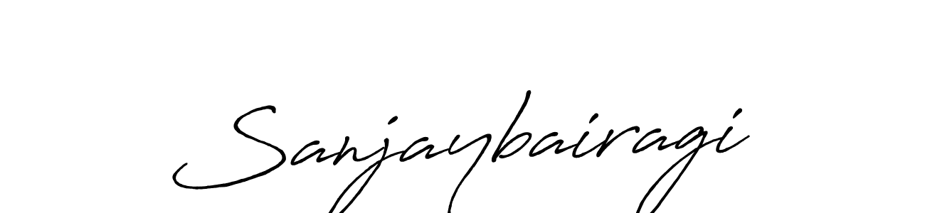 Antro_Vectra_Bolder is a professional signature style that is perfect for those who want to add a touch of class to their signature. It is also a great choice for those who want to make their signature more unique. Get Sanjaybairagi name to fancy signature for free. Sanjaybairagi signature style 7 images and pictures png