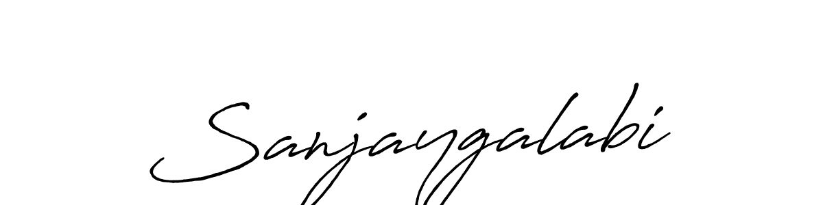 It looks lik you need a new signature style for name Sanjaygalabi. Design unique handwritten (Antro_Vectra_Bolder) signature with our free signature maker in just a few clicks. Sanjaygalabi signature style 7 images and pictures png