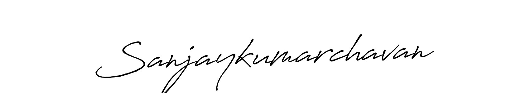 Similarly Antro_Vectra_Bolder is the best handwritten signature design. Signature creator online .You can use it as an online autograph creator for name Sanjaykumarchavan. Sanjaykumarchavan signature style 7 images and pictures png