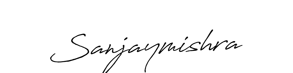 if you are searching for the best signature style for your name Sanjaymishra. so please give up your signature search. here we have designed multiple signature styles  using Antro_Vectra_Bolder. Sanjaymishra signature style 7 images and pictures png