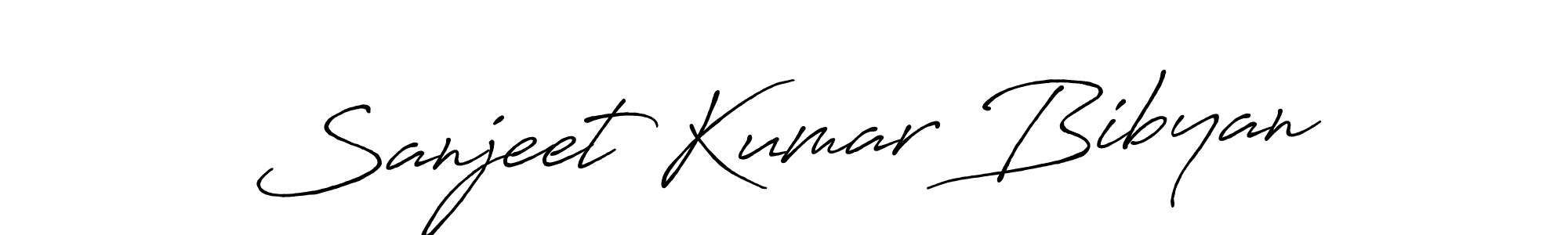 if you are searching for the best signature style for your name Sanjeet Kumar Bibyan. so please give up your signature search. here we have designed multiple signature styles  using Antro_Vectra_Bolder. Sanjeet Kumar Bibyan signature style 7 images and pictures png