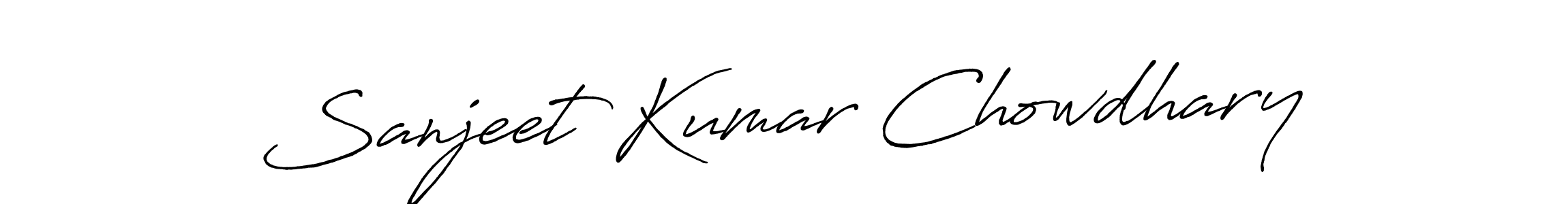 How to Draw Sanjeet Kumar Chowdhary signature style? Antro_Vectra_Bolder is a latest design signature styles for name Sanjeet Kumar Chowdhary. Sanjeet Kumar Chowdhary signature style 7 images and pictures png