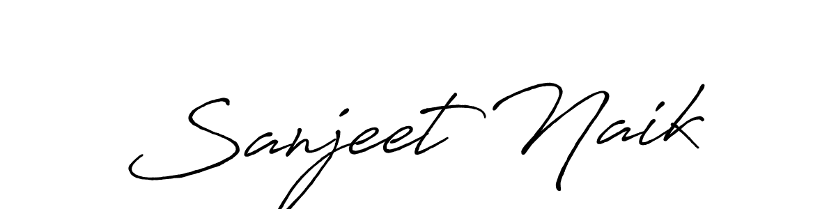 The best way (Antro_Vectra_Bolder) to make a short signature is to pick only two or three words in your name. The name Sanjeet Naik include a total of six letters. For converting this name. Sanjeet Naik signature style 7 images and pictures png