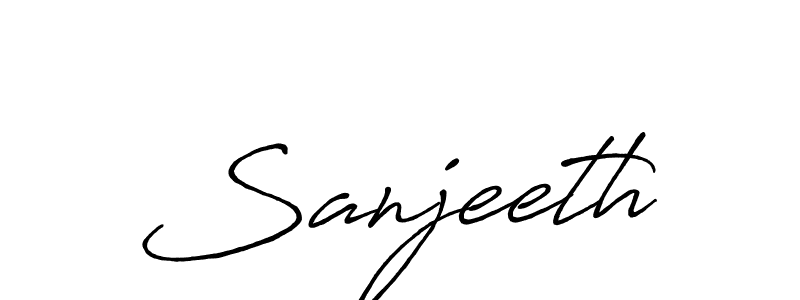 if you are searching for the best signature style for your name Sanjeeth. so please give up your signature search. here we have designed multiple signature styles  using Antro_Vectra_Bolder. Sanjeeth signature style 7 images and pictures png