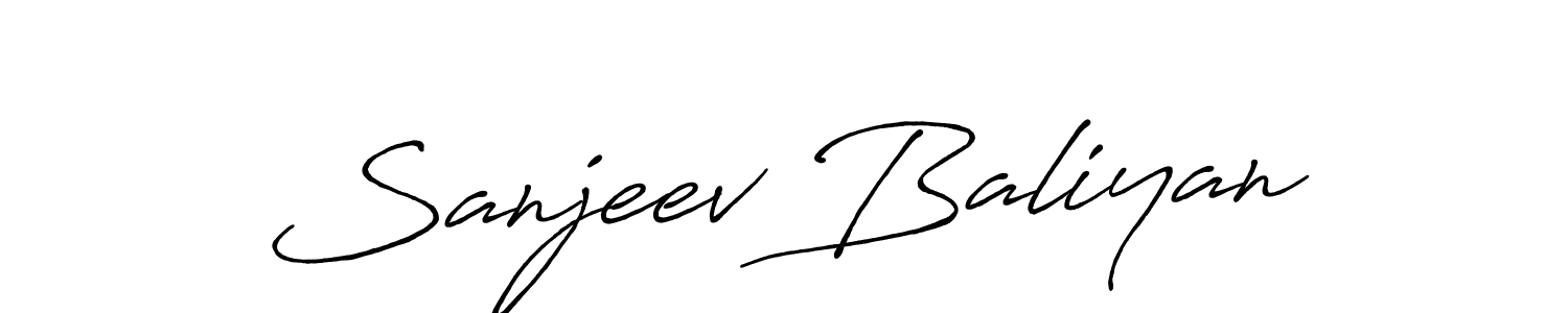 Also You can easily find your signature by using the search form. We will create Sanjeev Baliyan name handwritten signature images for you free of cost using Antro_Vectra_Bolder sign style. Sanjeev Baliyan signature style 7 images and pictures png