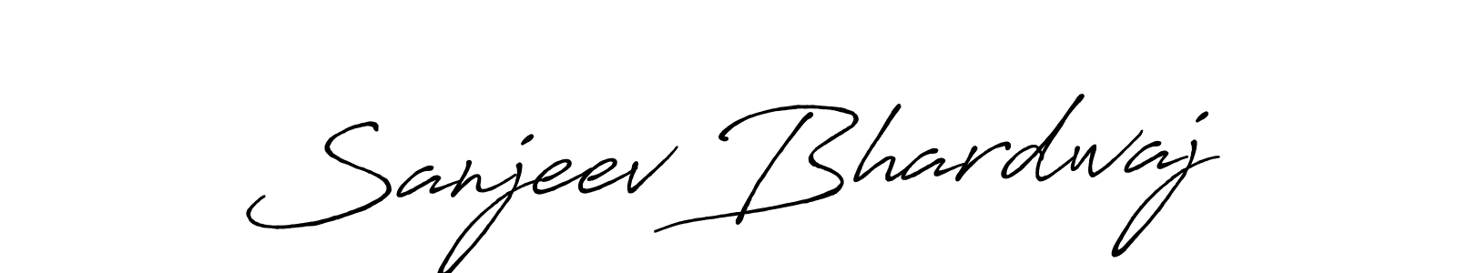 Also we have Sanjeev Bhardwaj name is the best signature style. Create professional handwritten signature collection using Antro_Vectra_Bolder autograph style. Sanjeev Bhardwaj signature style 7 images and pictures png