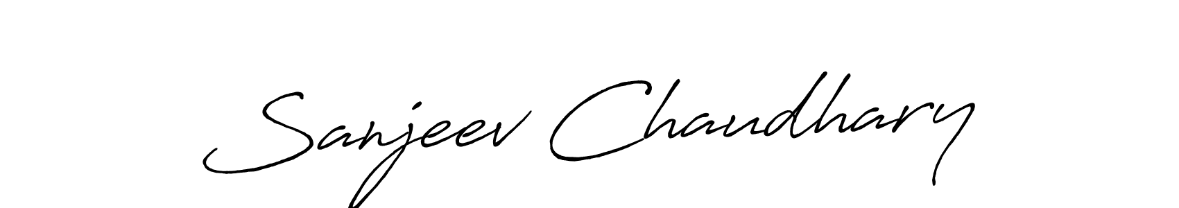 It looks lik you need a new signature style for name Sanjeev Chaudhary. Design unique handwritten (Antro_Vectra_Bolder) signature with our free signature maker in just a few clicks. Sanjeev Chaudhary signature style 7 images and pictures png