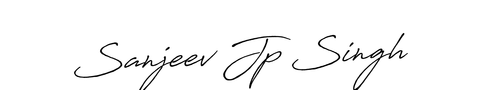 How to make Sanjeev Jp Singh signature? Antro_Vectra_Bolder is a professional autograph style. Create handwritten signature for Sanjeev Jp Singh name. Sanjeev Jp Singh signature style 7 images and pictures png