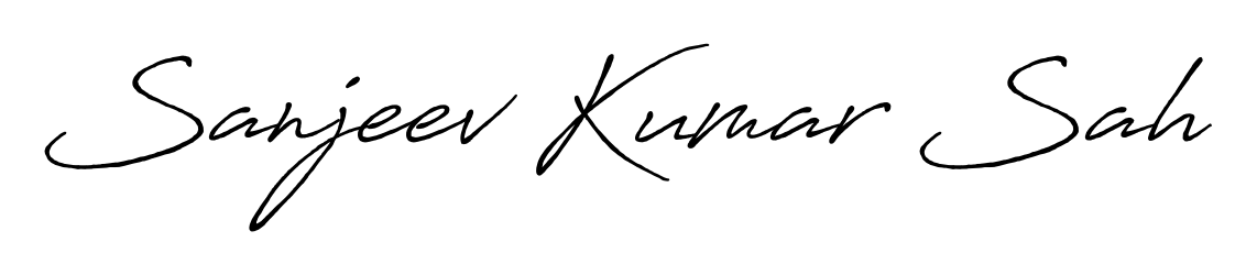 You should practise on your own different ways (Antro_Vectra_Bolder) to write your name (Sanjeev Kumar Sah) in signature. Don't let someone else do it for you. Sanjeev Kumar Sah signature style 7 images and pictures png