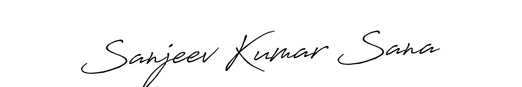 Make a beautiful signature design for name Sanjeev Kumar Sana. Use this online signature maker to create a handwritten signature for free. Sanjeev Kumar Sana signature style 7 images and pictures png