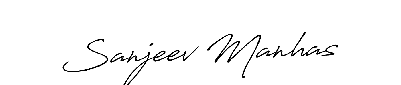 You should practise on your own different ways (Antro_Vectra_Bolder) to write your name (Sanjeev Manhas) in signature. don't let someone else do it for you. Sanjeev Manhas signature style 7 images and pictures png