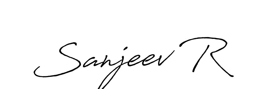 if you are searching for the best signature style for your name Sanjeev R. so please give up your signature search. here we have designed multiple signature styles  using Antro_Vectra_Bolder. Sanjeev R signature style 7 images and pictures png