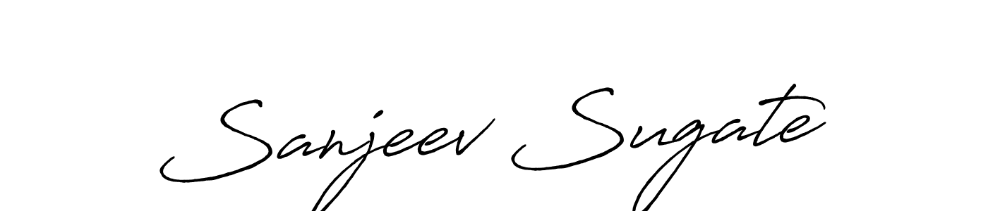 How to Draw Sanjeev Sugate signature style? Antro_Vectra_Bolder is a latest design signature styles for name Sanjeev Sugate. Sanjeev Sugate signature style 7 images and pictures png