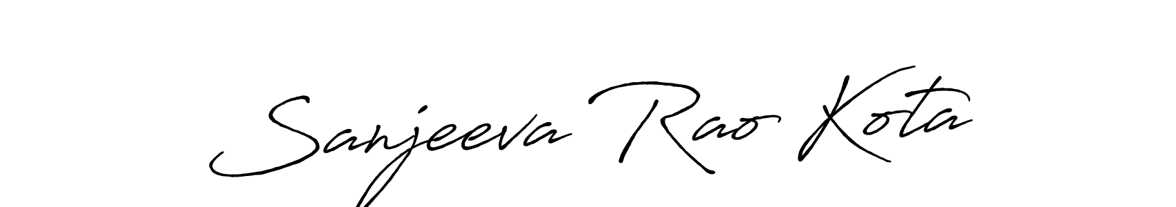 This is the best signature style for the Sanjeeva Rao Kota name. Also you like these signature font (Antro_Vectra_Bolder). Mix name signature. Sanjeeva Rao Kota signature style 7 images and pictures png