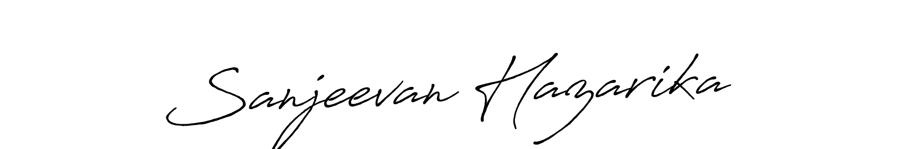 Make a beautiful signature design for name Sanjeevan Hazarika. Use this online signature maker to create a handwritten signature for free. Sanjeevan Hazarika signature style 7 images and pictures png