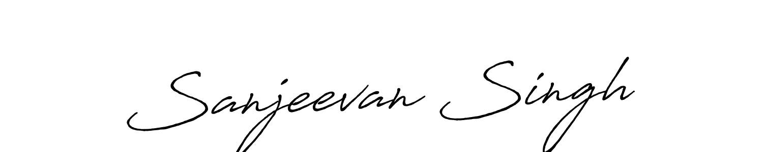 It looks lik you need a new signature style for name Sanjeevan Singh. Design unique handwritten (Antro_Vectra_Bolder) signature with our free signature maker in just a few clicks. Sanjeevan Singh signature style 7 images and pictures png