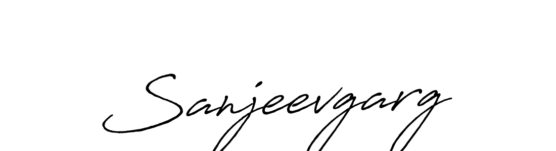 How to Draw Sanjeevgarg signature style? Antro_Vectra_Bolder is a latest design signature styles for name Sanjeevgarg. Sanjeevgarg signature style 7 images and pictures png