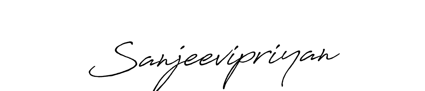 It looks lik you need a new signature style for name Sanjeevipriyan. Design unique handwritten (Antro_Vectra_Bolder) signature with our free signature maker in just a few clicks. Sanjeevipriyan signature style 7 images and pictures png