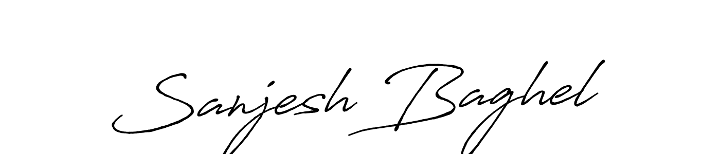 Once you've used our free online signature maker to create your best signature Antro_Vectra_Bolder style, it's time to enjoy all of the benefits that Sanjesh Baghel name signing documents. Sanjesh Baghel signature style 7 images and pictures png