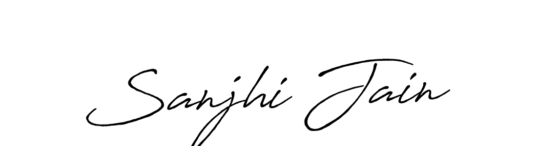 Here are the top 10 professional signature styles for the name Sanjhi Jain. These are the best autograph styles you can use for your name. Sanjhi Jain signature style 7 images and pictures png