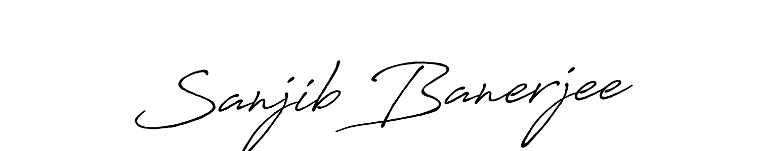 Also You can easily find your signature by using the search form. We will create Sanjib Banerjee name handwritten signature images for you free of cost using Antro_Vectra_Bolder sign style. Sanjib Banerjee signature style 7 images and pictures png