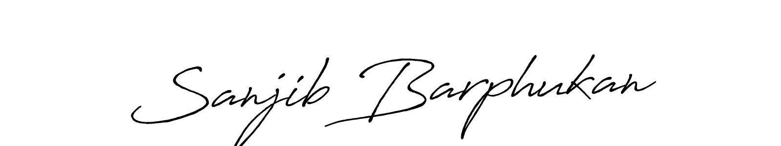 Make a beautiful signature design for name Sanjib Barphukan. Use this online signature maker to create a handwritten signature for free. Sanjib Barphukan signature style 7 images and pictures png