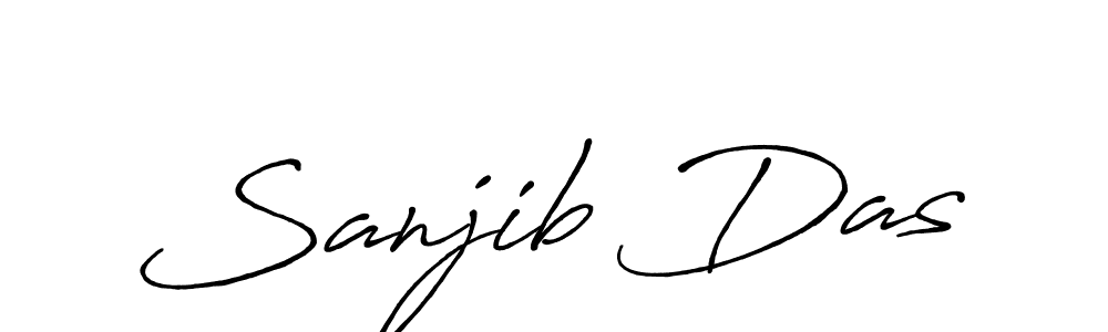 The best way (Antro_Vectra_Bolder) to make a short signature is to pick only two or three words in your name. The name Sanjib Das include a total of six letters. For converting this name. Sanjib Das signature style 7 images and pictures png