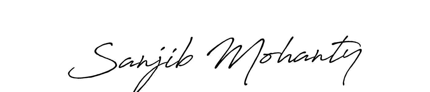 Here are the top 10 professional signature styles for the name Sanjib Mohanty. These are the best autograph styles you can use for your name. Sanjib Mohanty signature style 7 images and pictures png