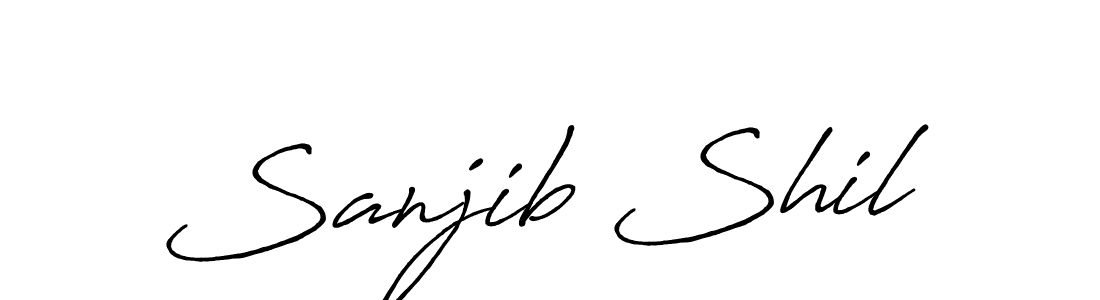 It looks lik you need a new signature style for name Sanjib Shil. Design unique handwritten (Antro_Vectra_Bolder) signature with our free signature maker in just a few clicks. Sanjib Shil signature style 7 images and pictures png