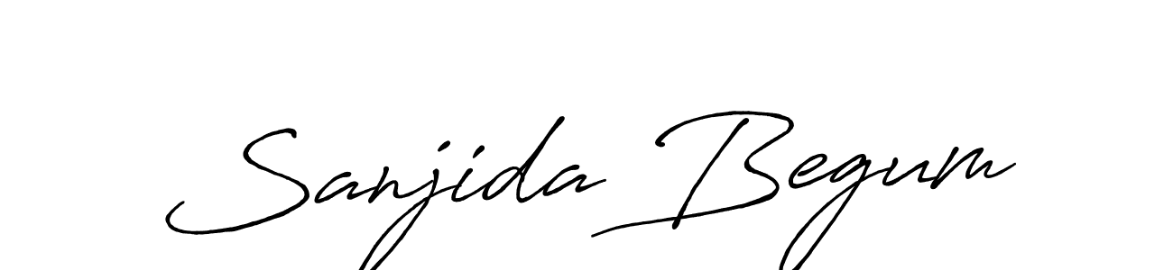 This is the best signature style for the Sanjida Begum name. Also you like these signature font (Antro_Vectra_Bolder). Mix name signature. Sanjida Begum signature style 7 images and pictures png