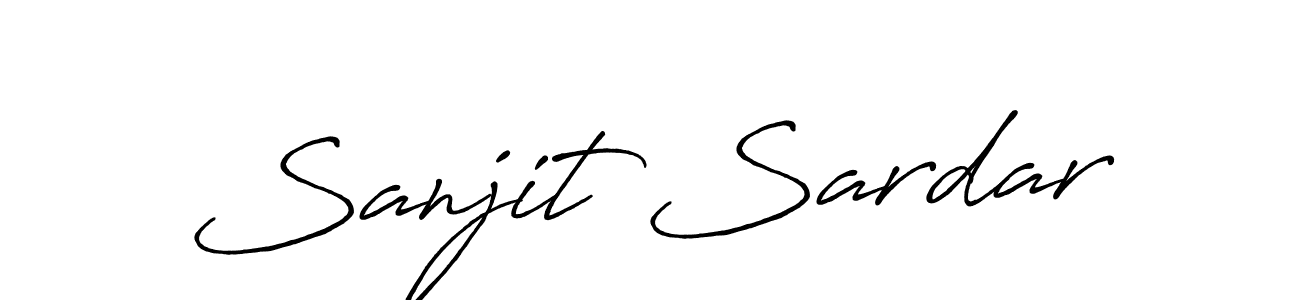 How to Draw Sanjit Sardar signature style? Antro_Vectra_Bolder is a latest design signature styles for name Sanjit Sardar. Sanjit Sardar signature style 7 images and pictures png