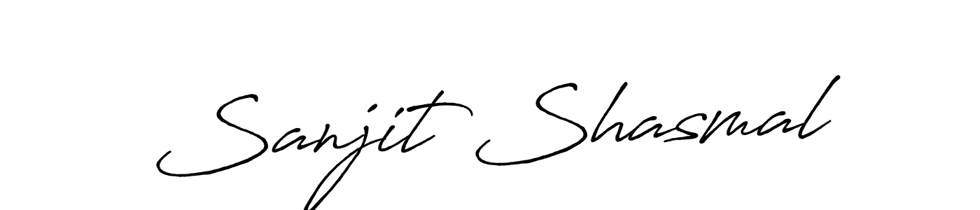 Antro_Vectra_Bolder is a professional signature style that is perfect for those who want to add a touch of class to their signature. It is also a great choice for those who want to make their signature more unique. Get Sanjit Shasmal name to fancy signature for free. Sanjit Shasmal signature style 7 images and pictures png