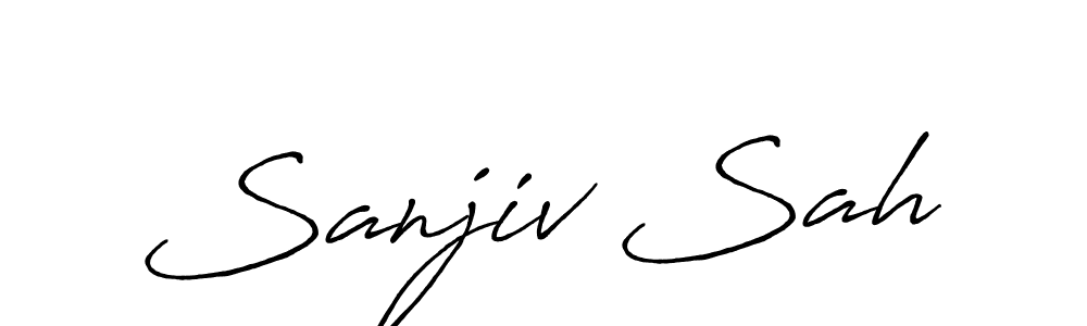 Similarly Antro_Vectra_Bolder is the best handwritten signature design. Signature creator online .You can use it as an online autograph creator for name Sanjiv Sah. Sanjiv Sah signature style 7 images and pictures png