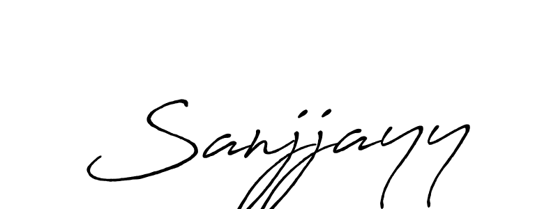 This is the best signature style for the Sanjjayy name. Also you like these signature font (Antro_Vectra_Bolder). Mix name signature. Sanjjayy signature style 7 images and pictures png