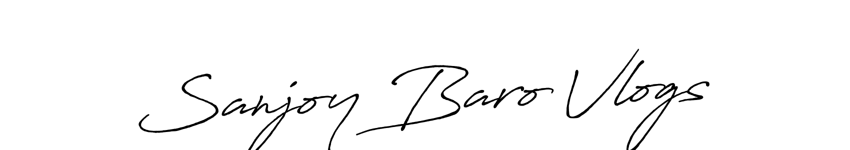 Best and Professional Signature Style for Sanjoy Baro Vlogs. Antro_Vectra_Bolder Best Signature Style Collection. Sanjoy Baro Vlogs signature style 7 images and pictures png