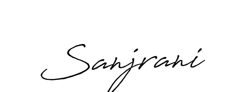 if you are searching for the best signature style for your name Sanjrani. so please give up your signature search. here we have designed multiple signature styles  using Antro_Vectra_Bolder. Sanjrani signature style 7 images and pictures png