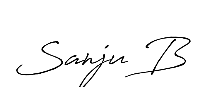 Here are the top 10 professional signature styles for the name Sanju B. These are the best autograph styles you can use for your name. Sanju B signature style 7 images and pictures png