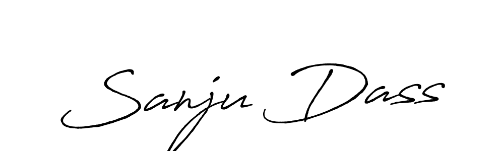 The best way (Antro_Vectra_Bolder) to make a short signature is to pick only two or three words in your name. The name Sanju Dass include a total of six letters. For converting this name. Sanju Dass signature style 7 images and pictures png