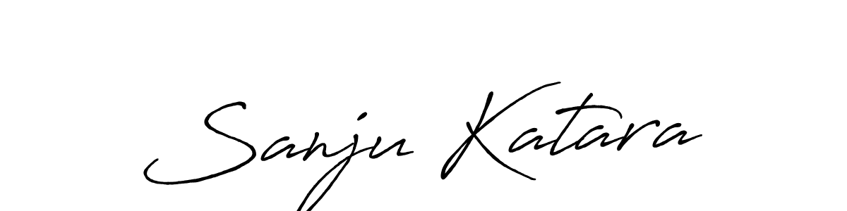 Make a short Sanju Katara signature style. Manage your documents anywhere anytime using Antro_Vectra_Bolder. Create and add eSignatures, submit forms, share and send files easily. Sanju Katara signature style 7 images and pictures png
