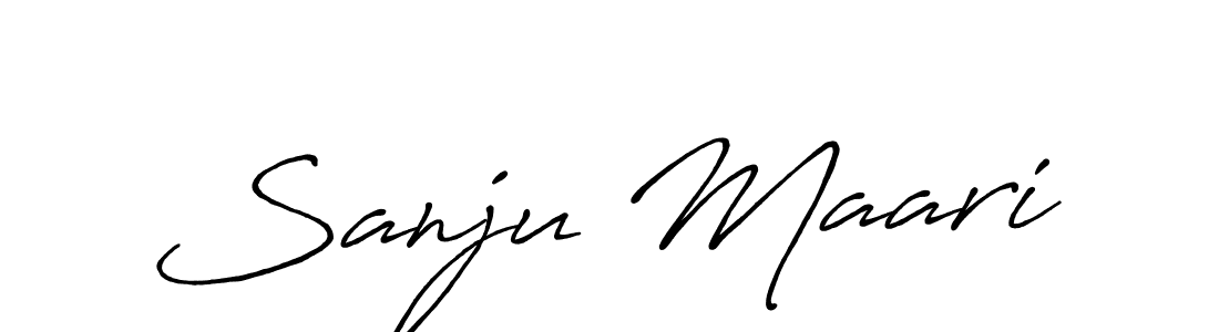 Here are the top 10 professional signature styles for the name Sanju Maari. These are the best autograph styles you can use for your name. Sanju Maari signature style 7 images and pictures png