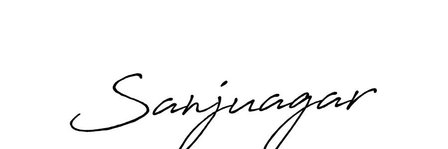 Antro_Vectra_Bolder is a professional signature style that is perfect for those who want to add a touch of class to their signature. It is also a great choice for those who want to make their signature more unique. Get Sanjuagar name to fancy signature for free. Sanjuagar signature style 7 images and pictures png