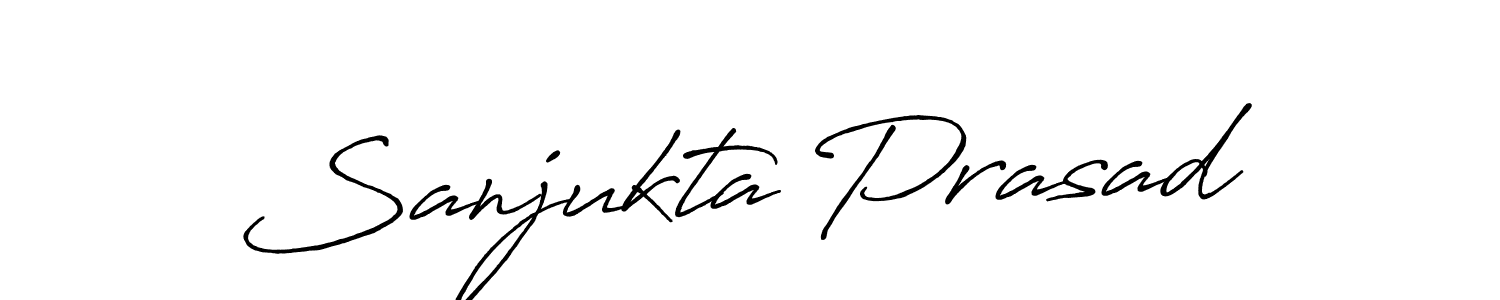 Sanjukta Prasad stylish signature style. Best Handwritten Sign (Antro_Vectra_Bolder) for my name. Handwritten Signature Collection Ideas for my name Sanjukta Prasad. Sanjukta Prasad signature style 7 images and pictures png