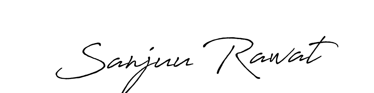 This is the best signature style for the Sanjuu Rawat name. Also you like these signature font (Antro_Vectra_Bolder). Mix name signature. Sanjuu Rawat signature style 7 images and pictures png