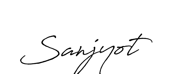 The best way (Antro_Vectra_Bolder) to make a short signature is to pick only two or three words in your name. The name Sanjyot include a total of six letters. For converting this name. Sanjyot signature style 7 images and pictures png