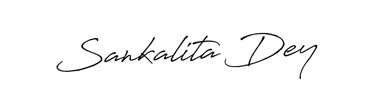 Make a short Sankalita Dey signature style. Manage your documents anywhere anytime using Antro_Vectra_Bolder. Create and add eSignatures, submit forms, share and send files easily. Sankalita Dey signature style 7 images and pictures png