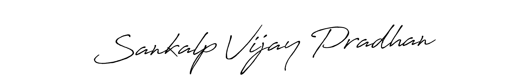 if you are searching for the best signature style for your name Sankalp Vijay Pradhan. so please give up your signature search. here we have designed multiple signature styles  using Antro_Vectra_Bolder. Sankalp Vijay Pradhan signature style 7 images and pictures png
