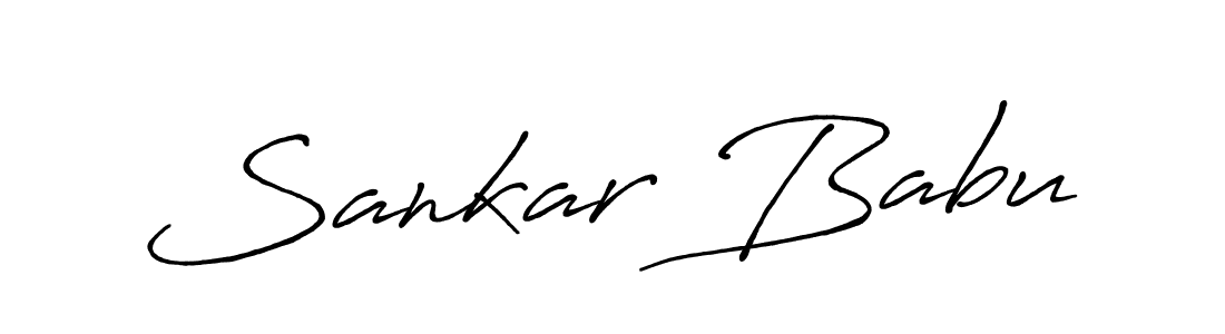 You should practise on your own different ways (Antro_Vectra_Bolder) to write your name (Sankar Babu) in signature. don't let someone else do it for you. Sankar Babu signature style 7 images and pictures png