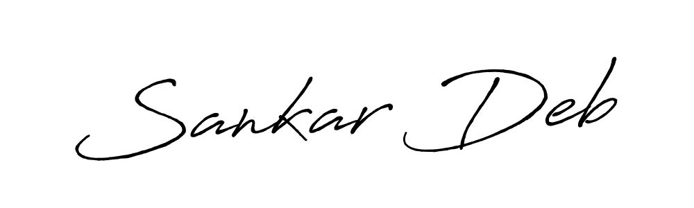 Antro_Vectra_Bolder is a professional signature style that is perfect for those who want to add a touch of class to their signature. It is also a great choice for those who want to make their signature more unique. Get Sankar Deb name to fancy signature for free. Sankar Deb signature style 7 images and pictures png